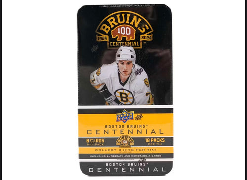 2023/24 Upper Deck Boston Bruins Centennial Hockey Hobby Box