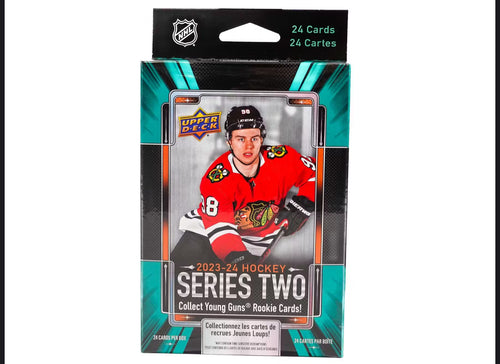 2023-24 Upper Deck Series 2 Hockey Hanger Box