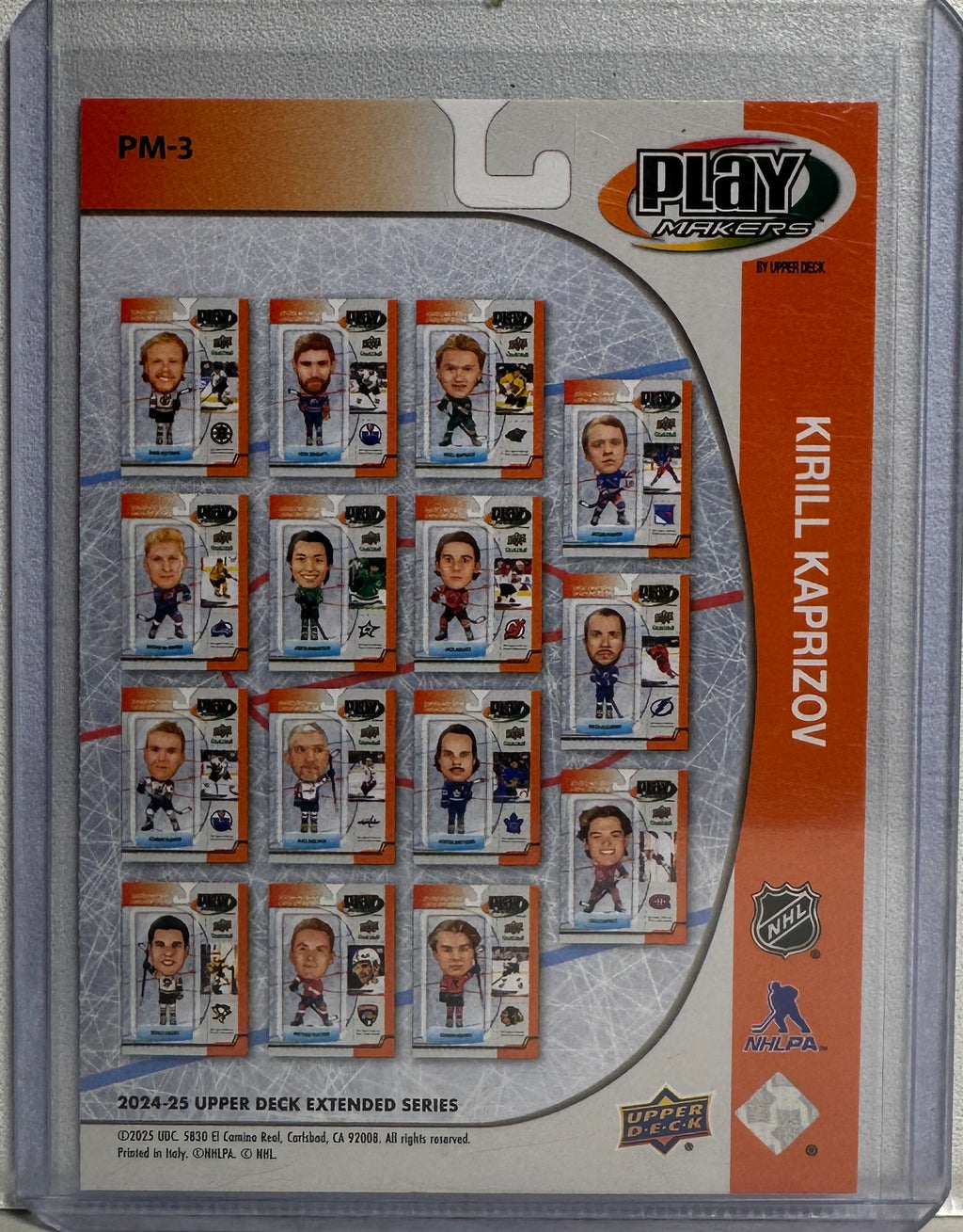 2024-25 Upper Deck Extended Series Kirill Kaprizov Playmakers SSP
