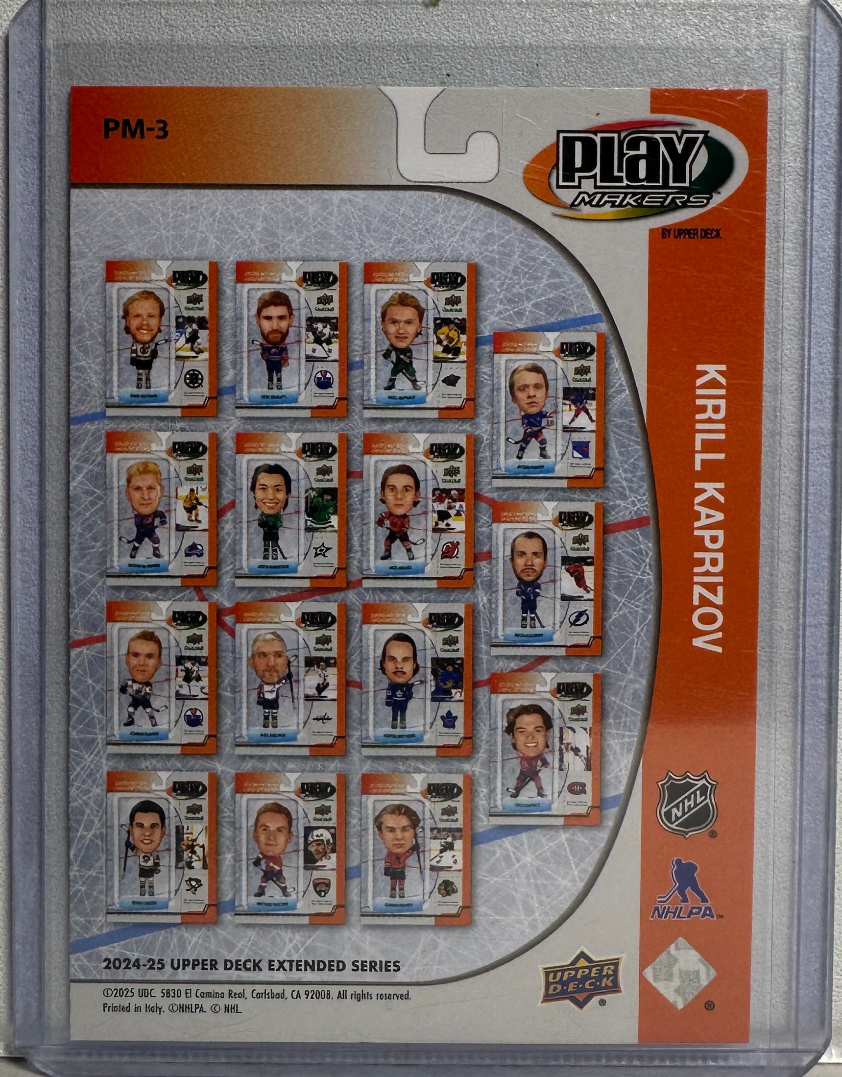 2024-25 Upper Deck Extended Series Kirill Kaprizov Playmakers SSP